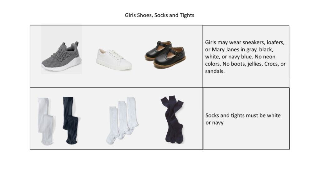 Girls Shoes, Socks and Tights